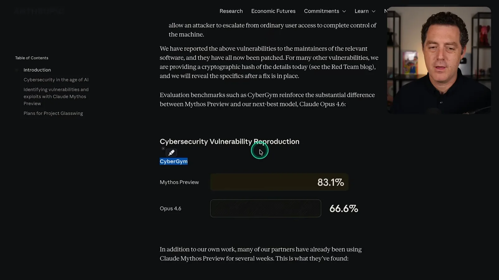 Mythos Preview CyberGym results
