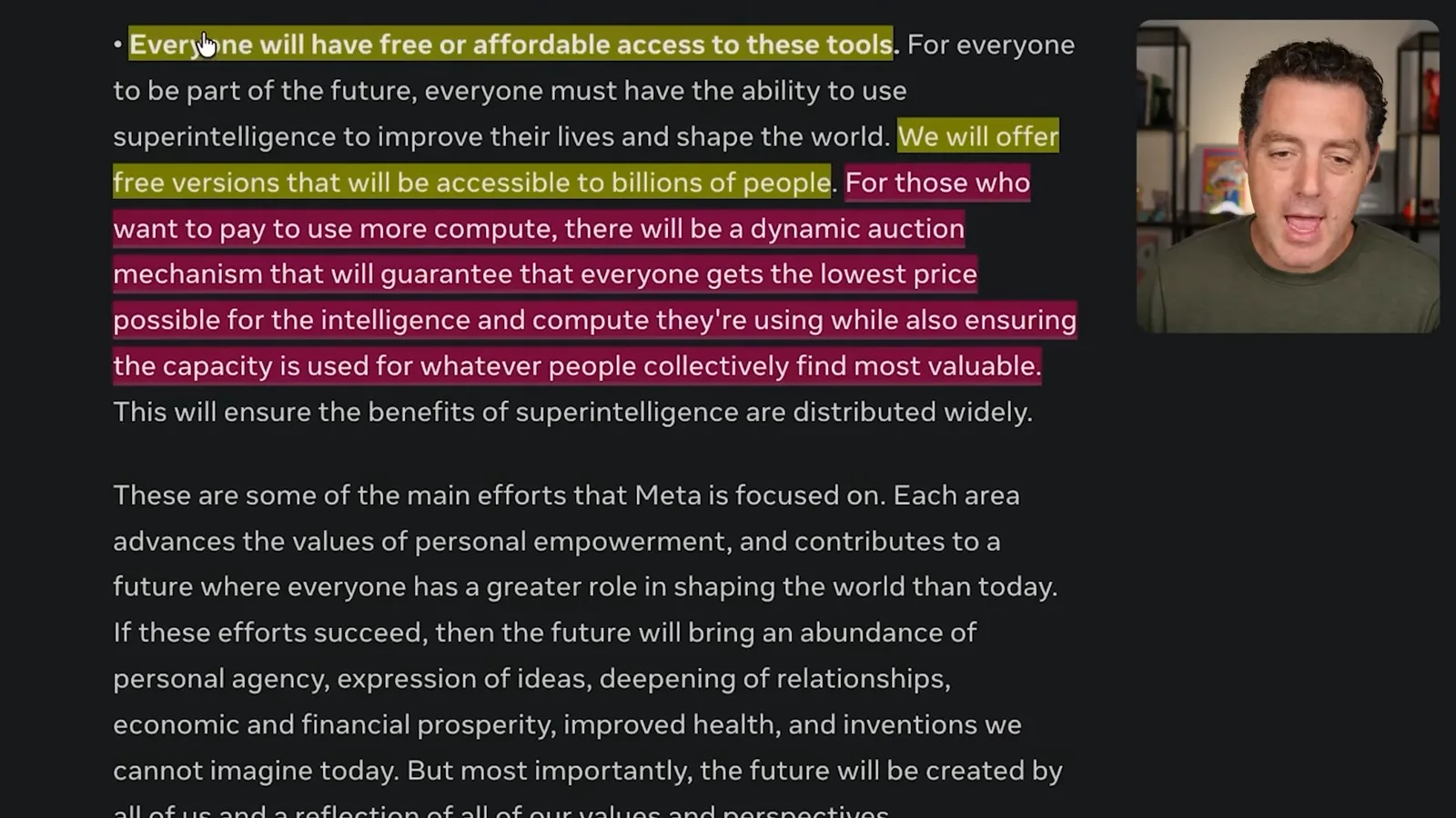 Meta’s proposed access and compute auction