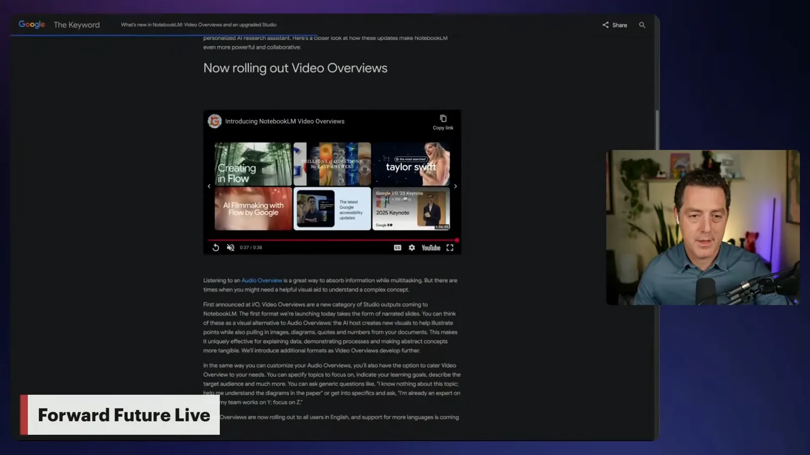 NotebookLM Video Overviews