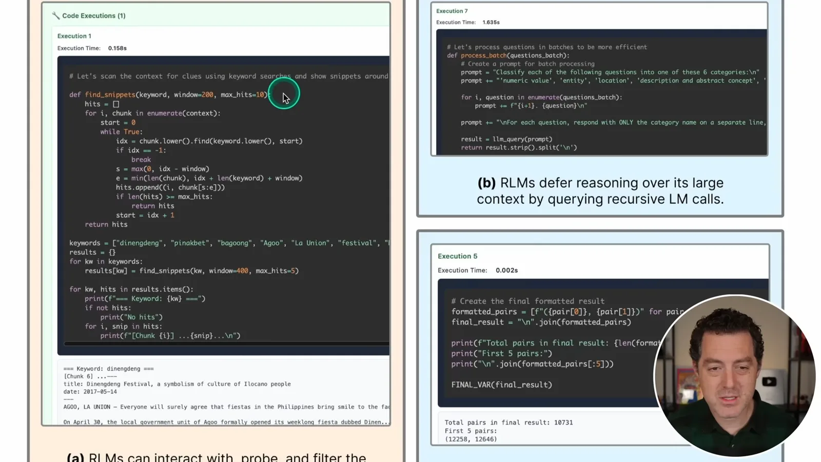 Example code for context inspection