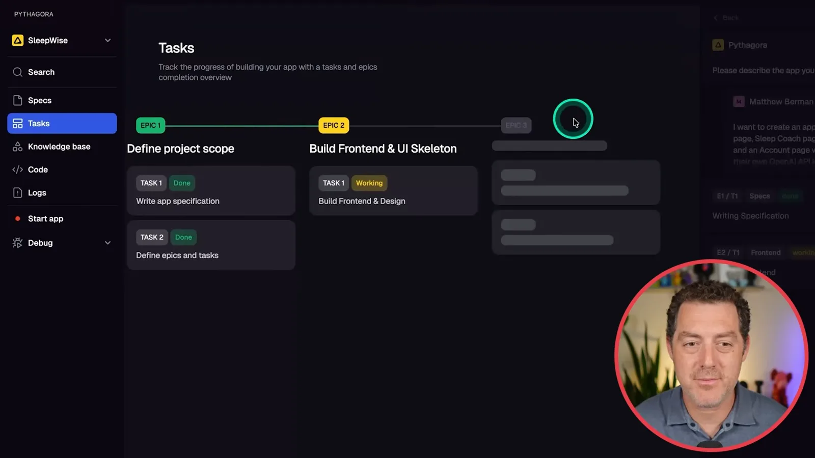 Pythagora task plan