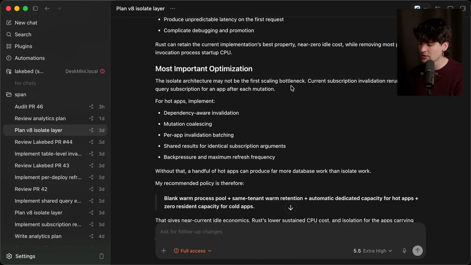 Lakebed performance analysis