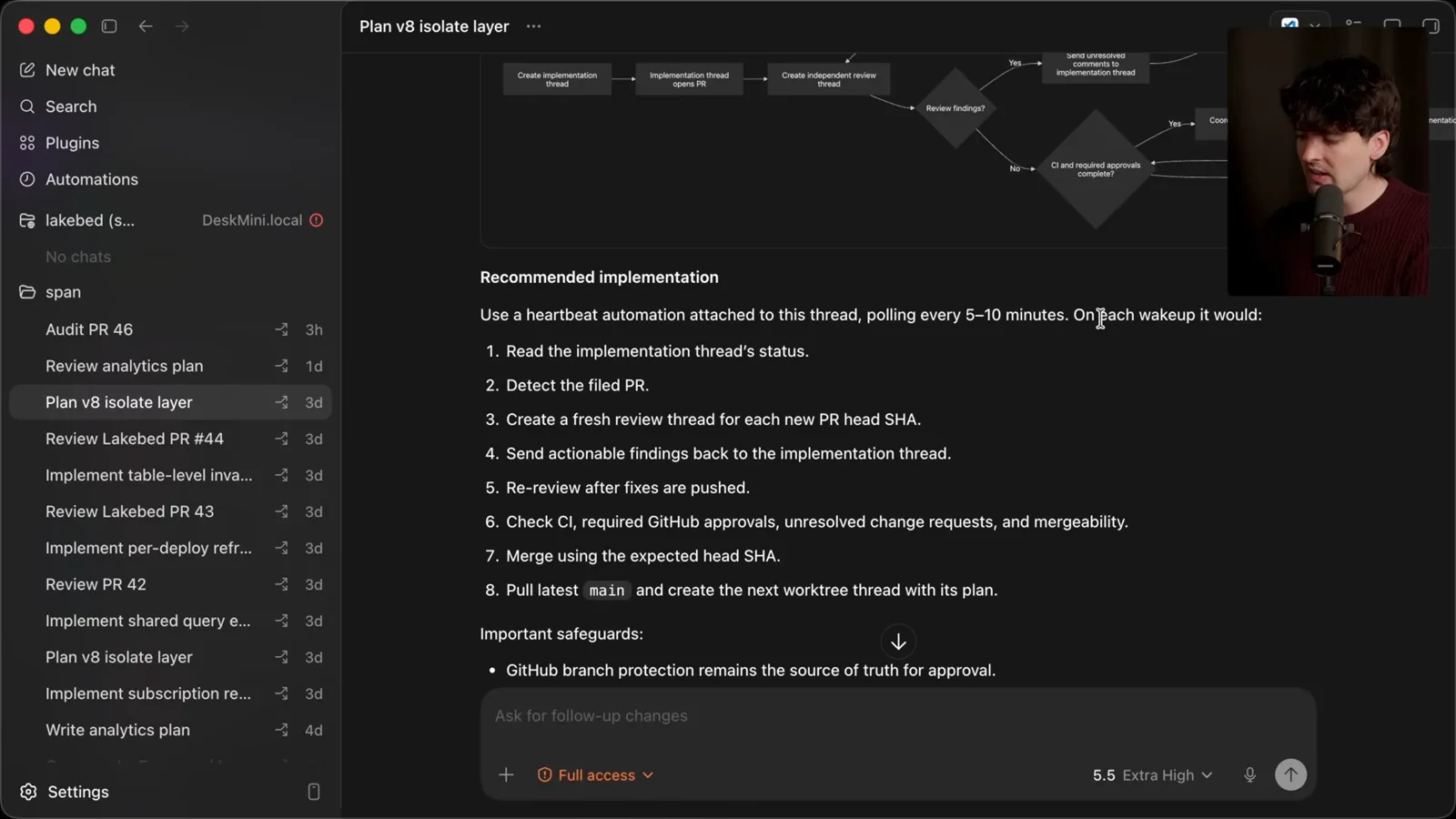 Proposed review and merge workflow