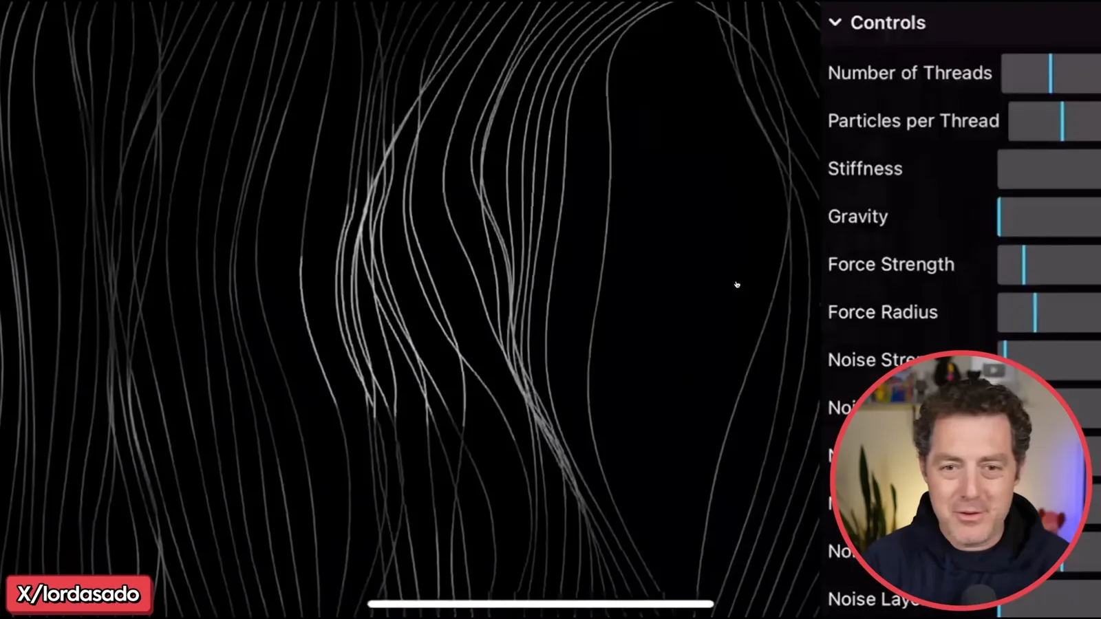 Interactive generative strands
