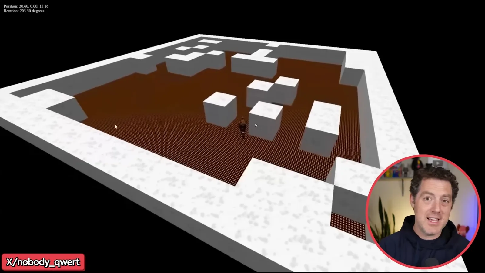 3D maze example