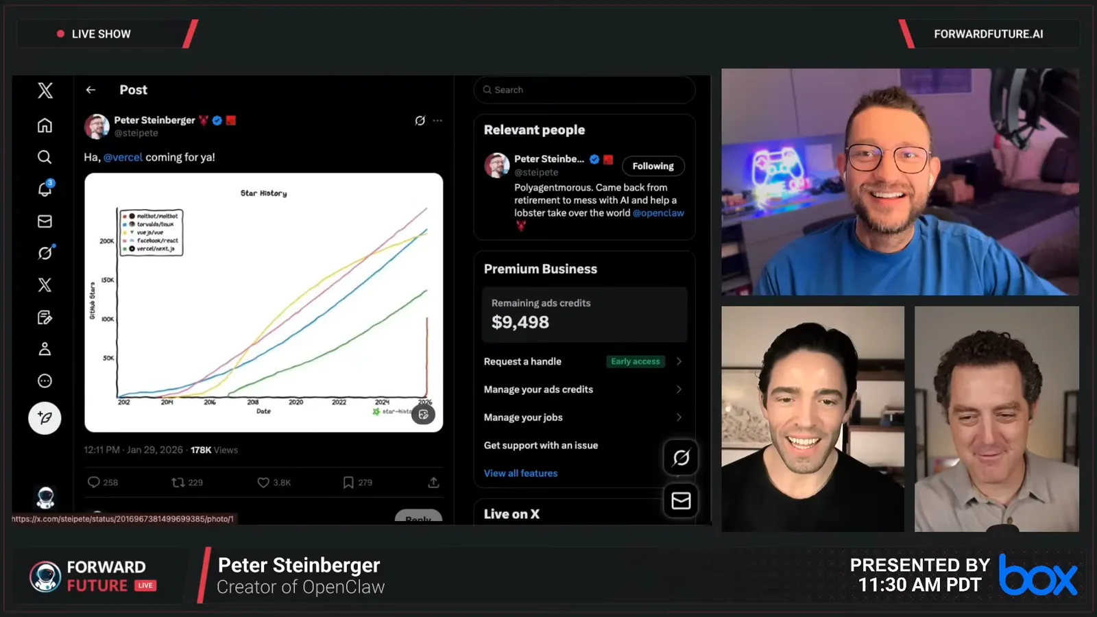 OpenClaw star history