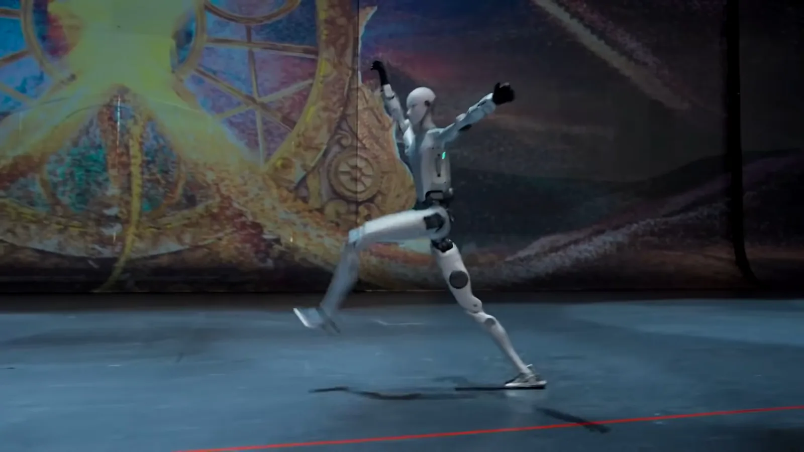 Unitree H2 movement demonstration