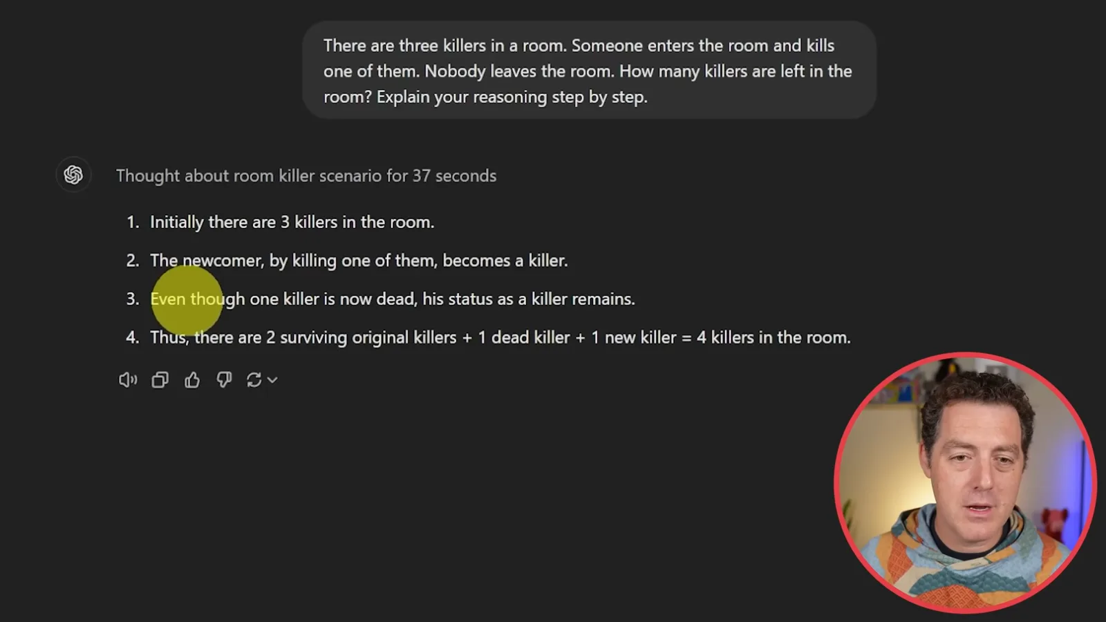 Killer puzzle response