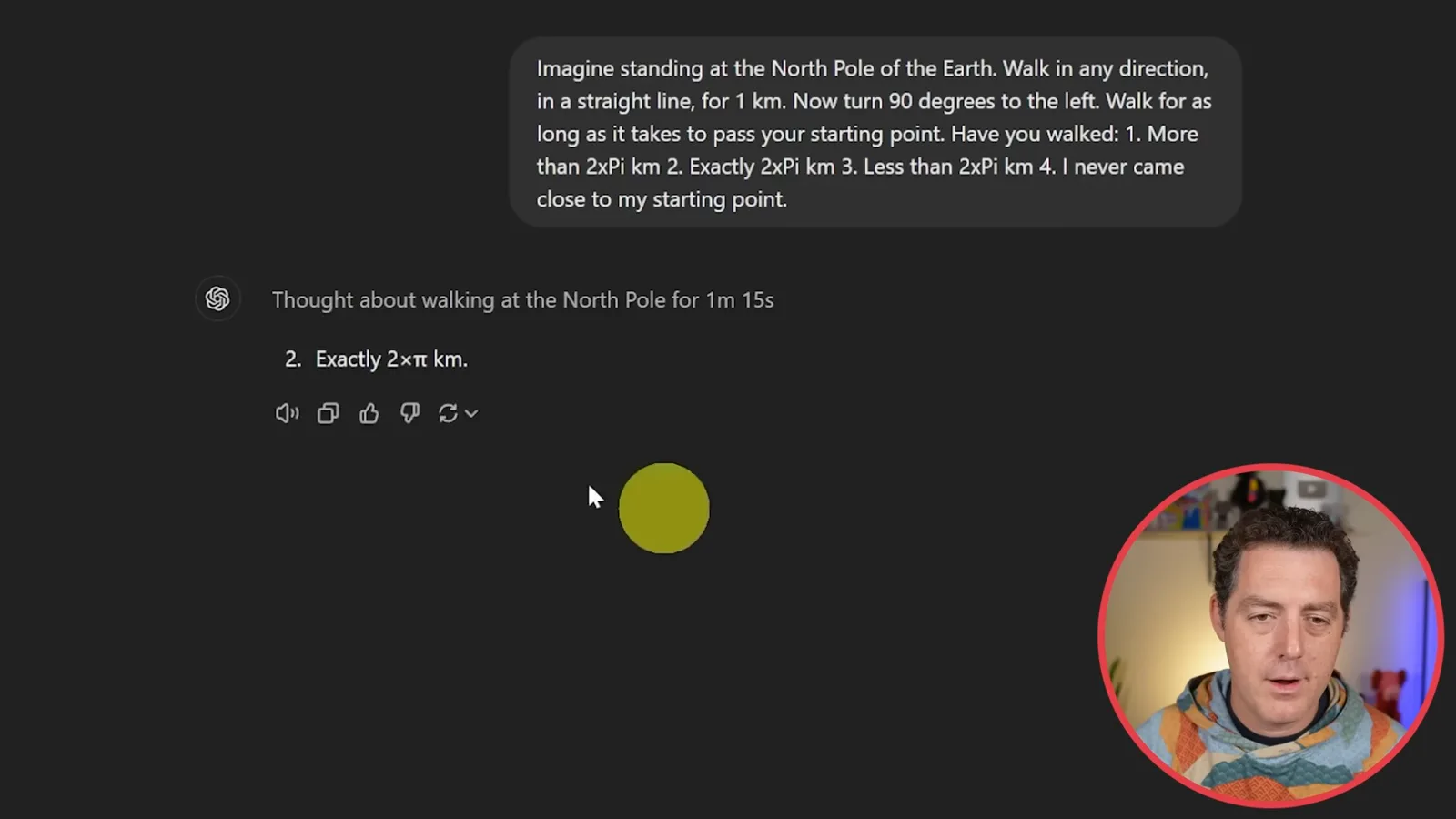 North Pole question and answer