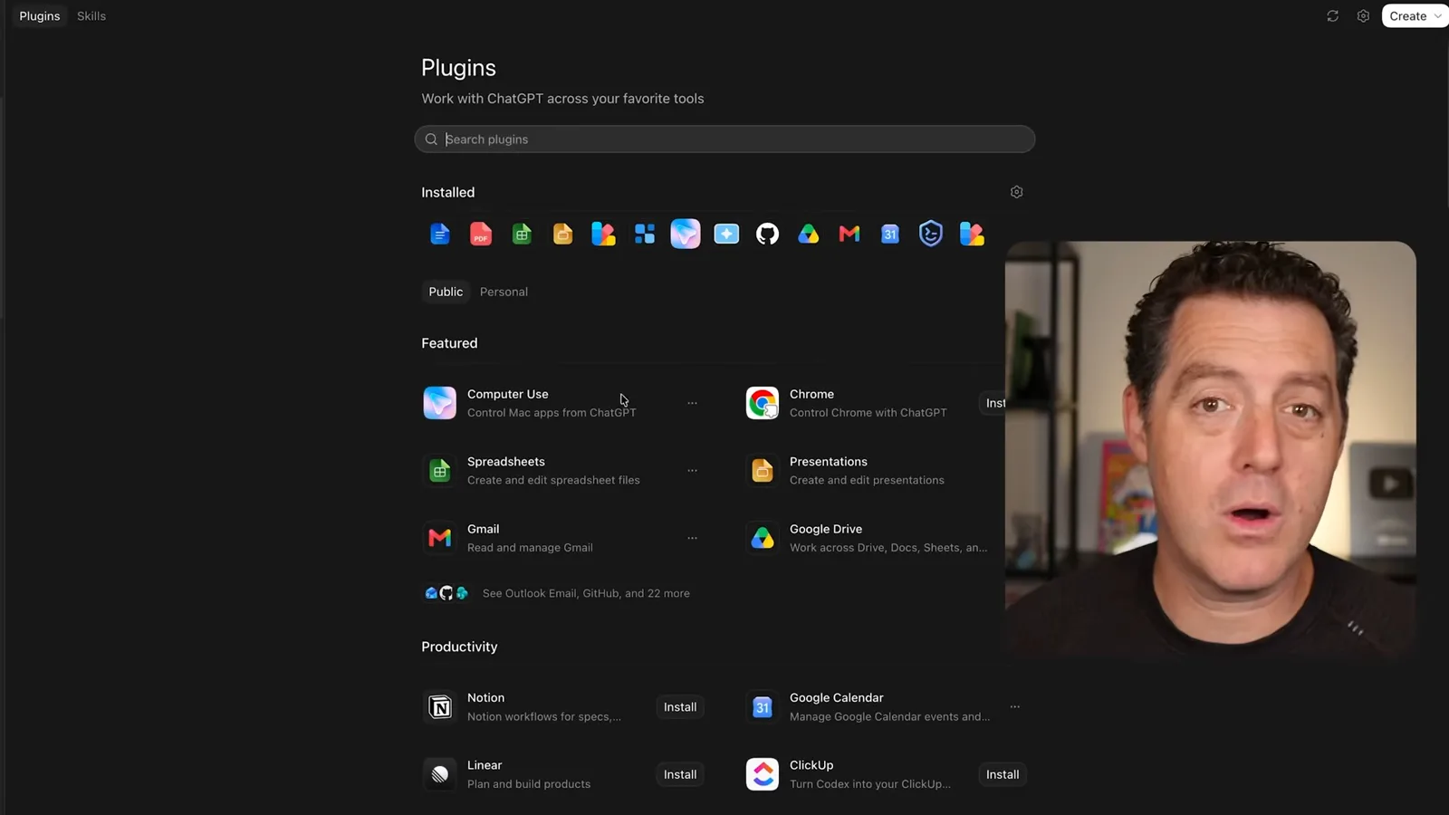 Plugin catalog