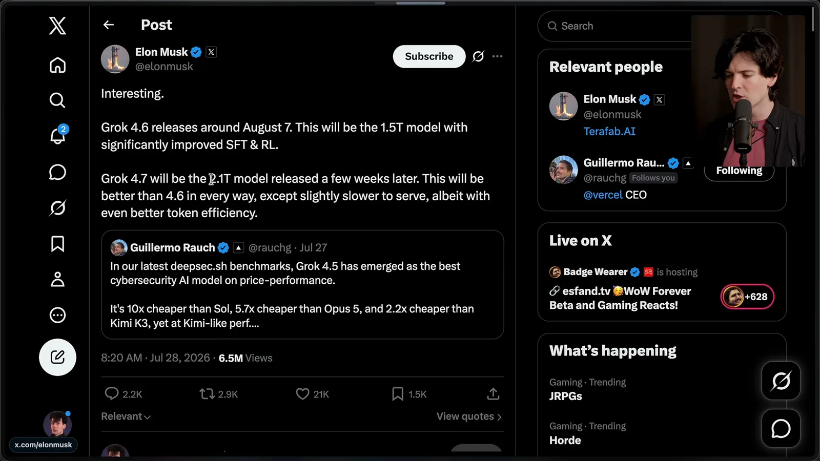 Musk’s earlier prediction