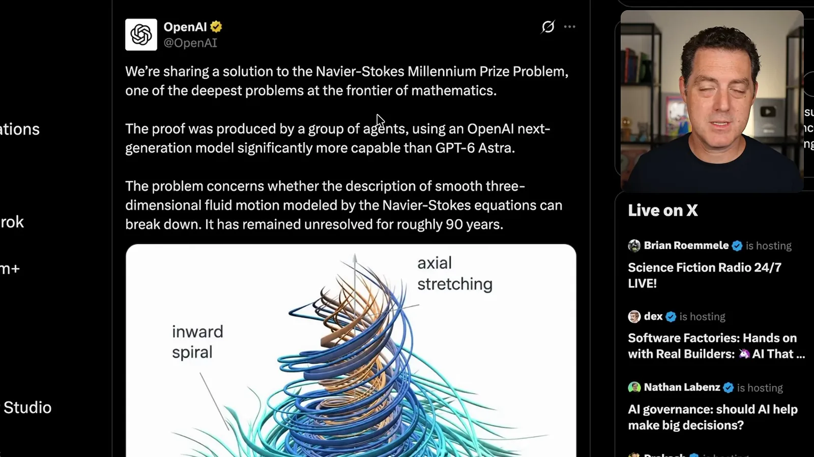 OpenAI's Navier–Stokes announcement