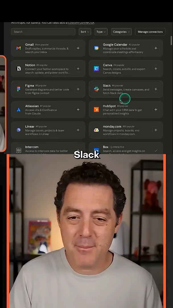 Claude connectors