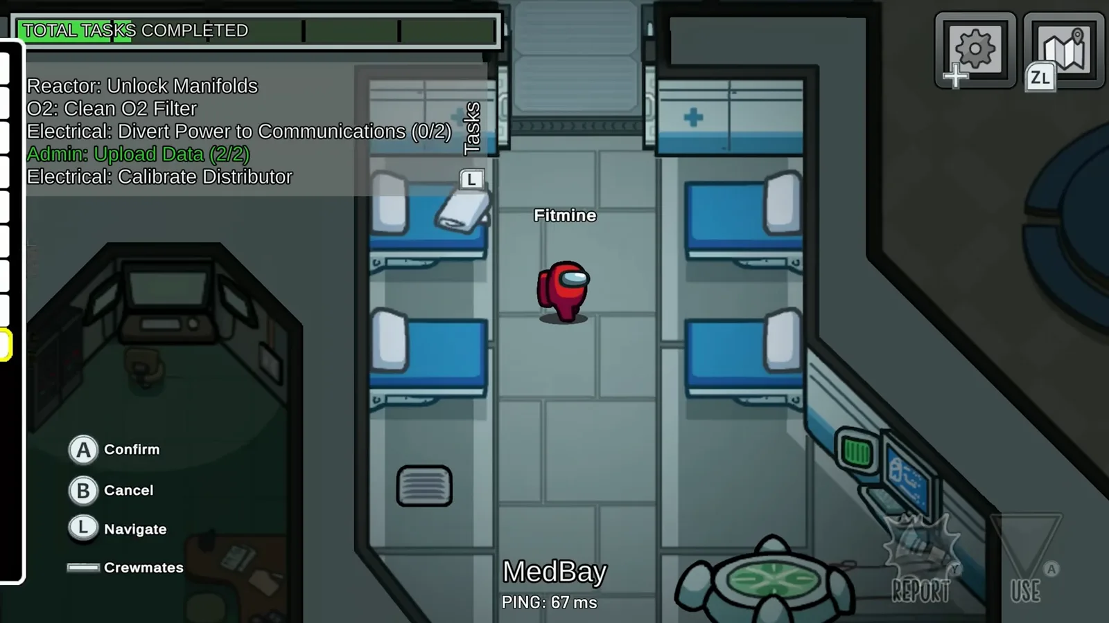 Among Us gameplay illustration