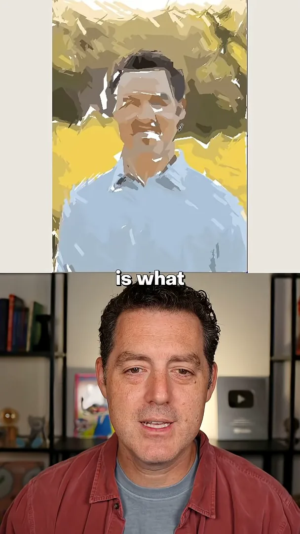 The generated portrait
