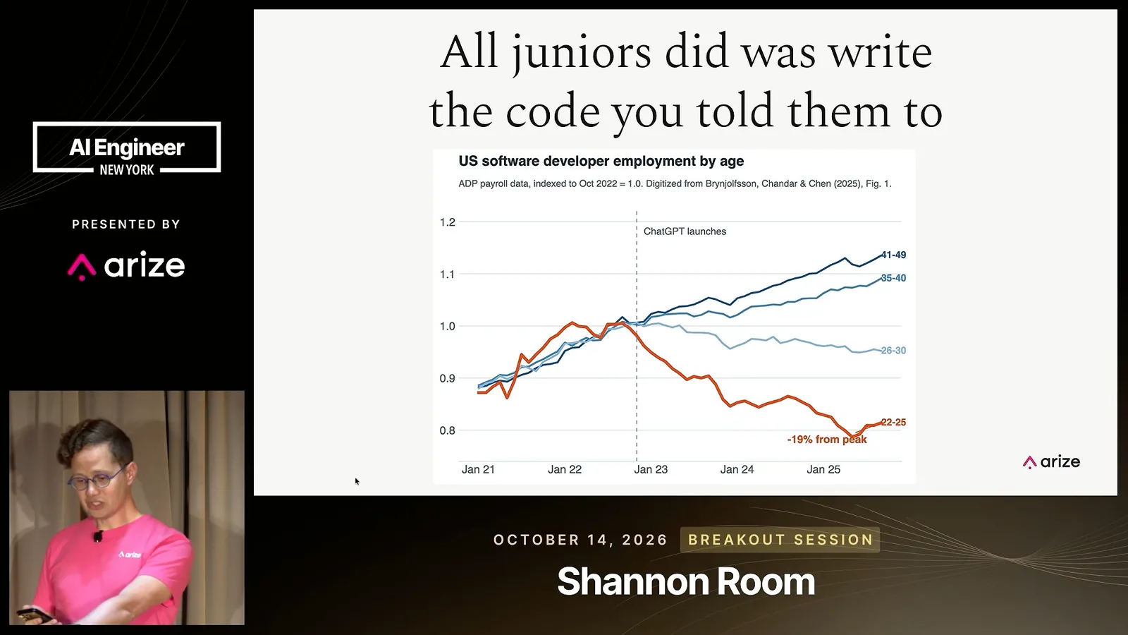 Developer employment by age