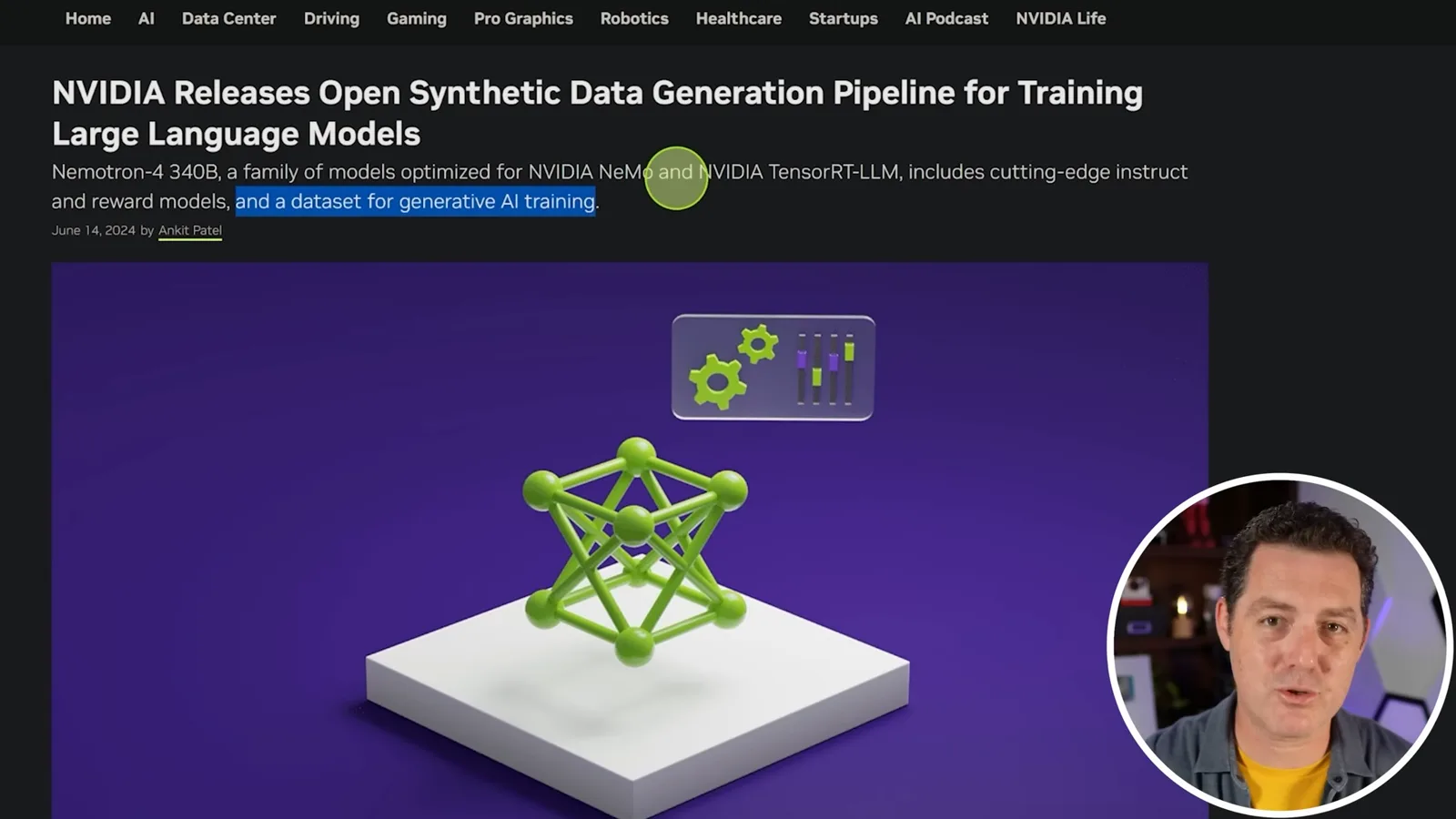 NVIDIA’s Nemotron-4 announcement