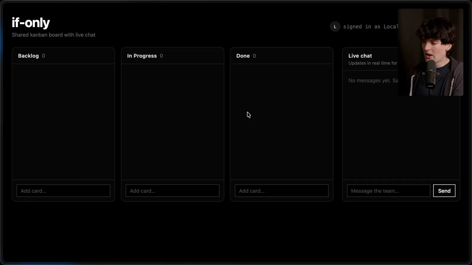 Lakebed kanban demonstration