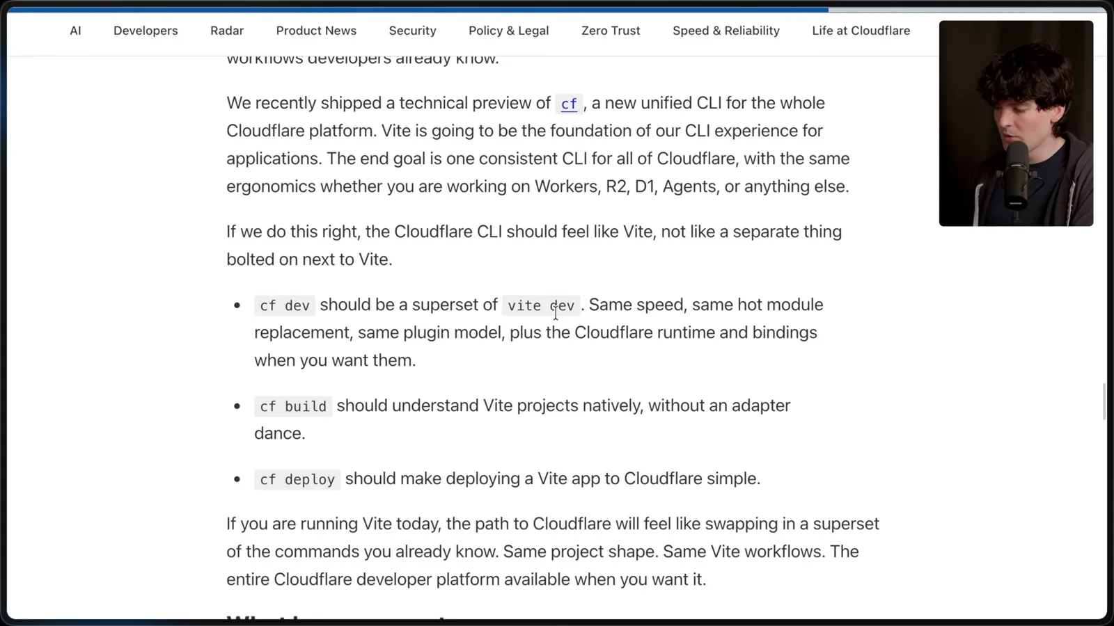 Proposed Cloudflare CLI workflow