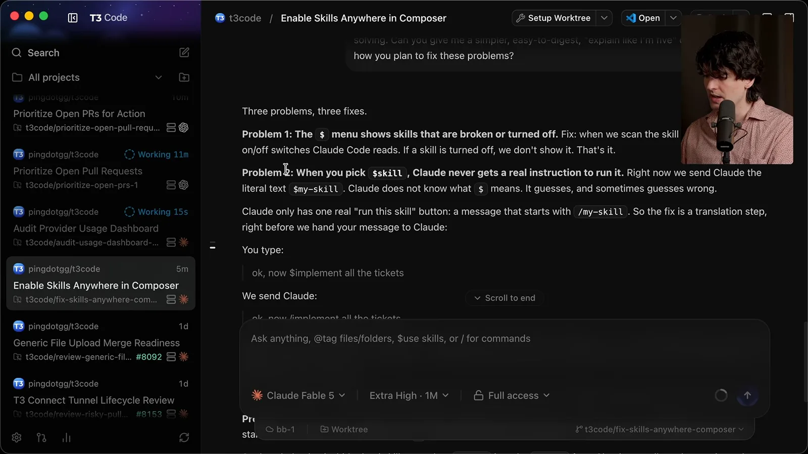 A simpler explanation of the skill bug