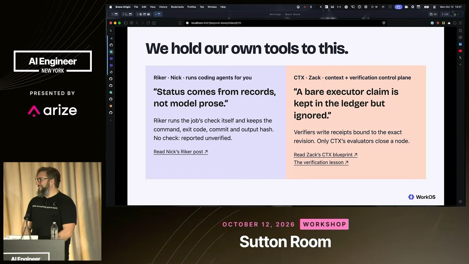 Two verification tools