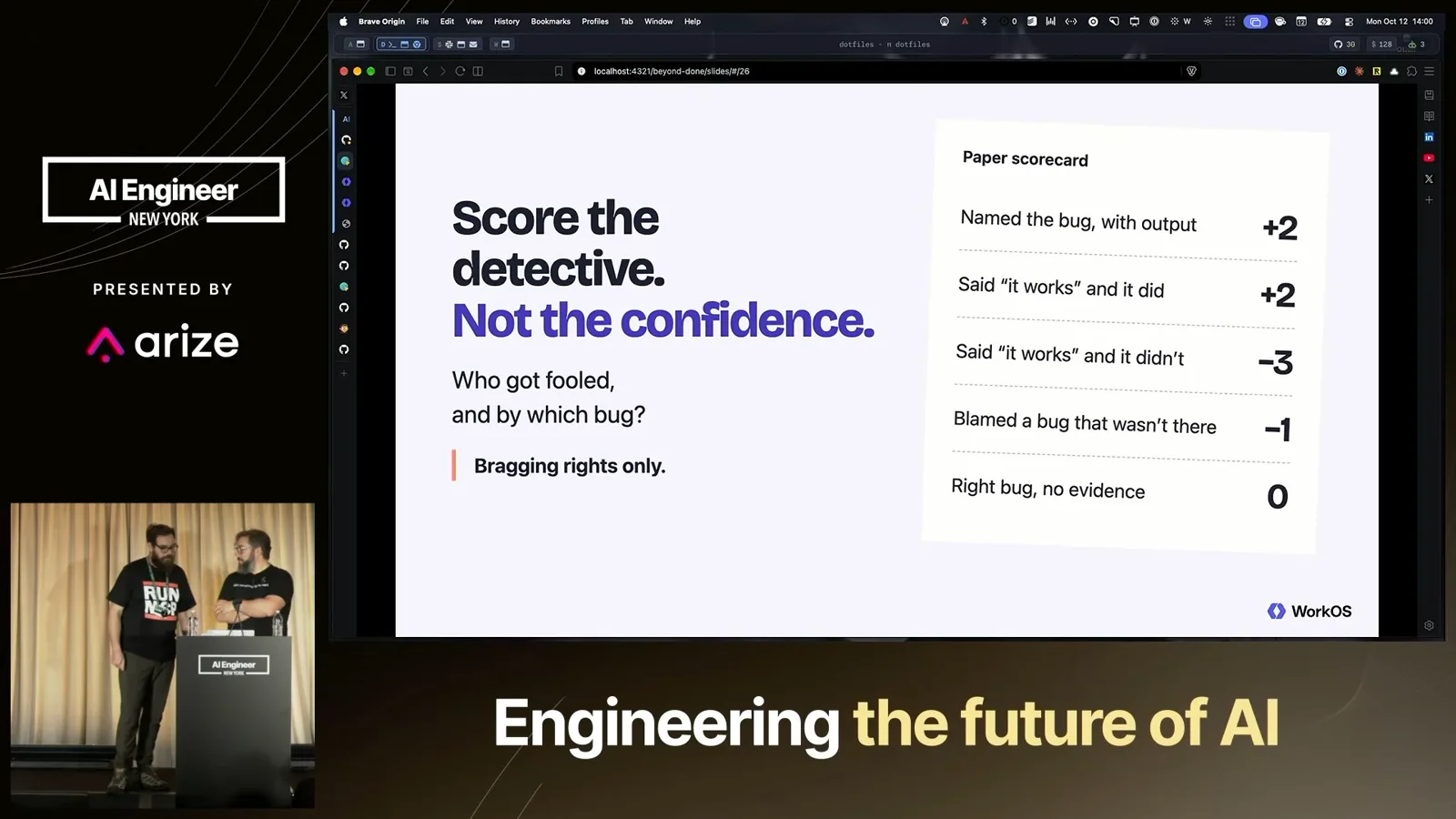 Scoring the detective