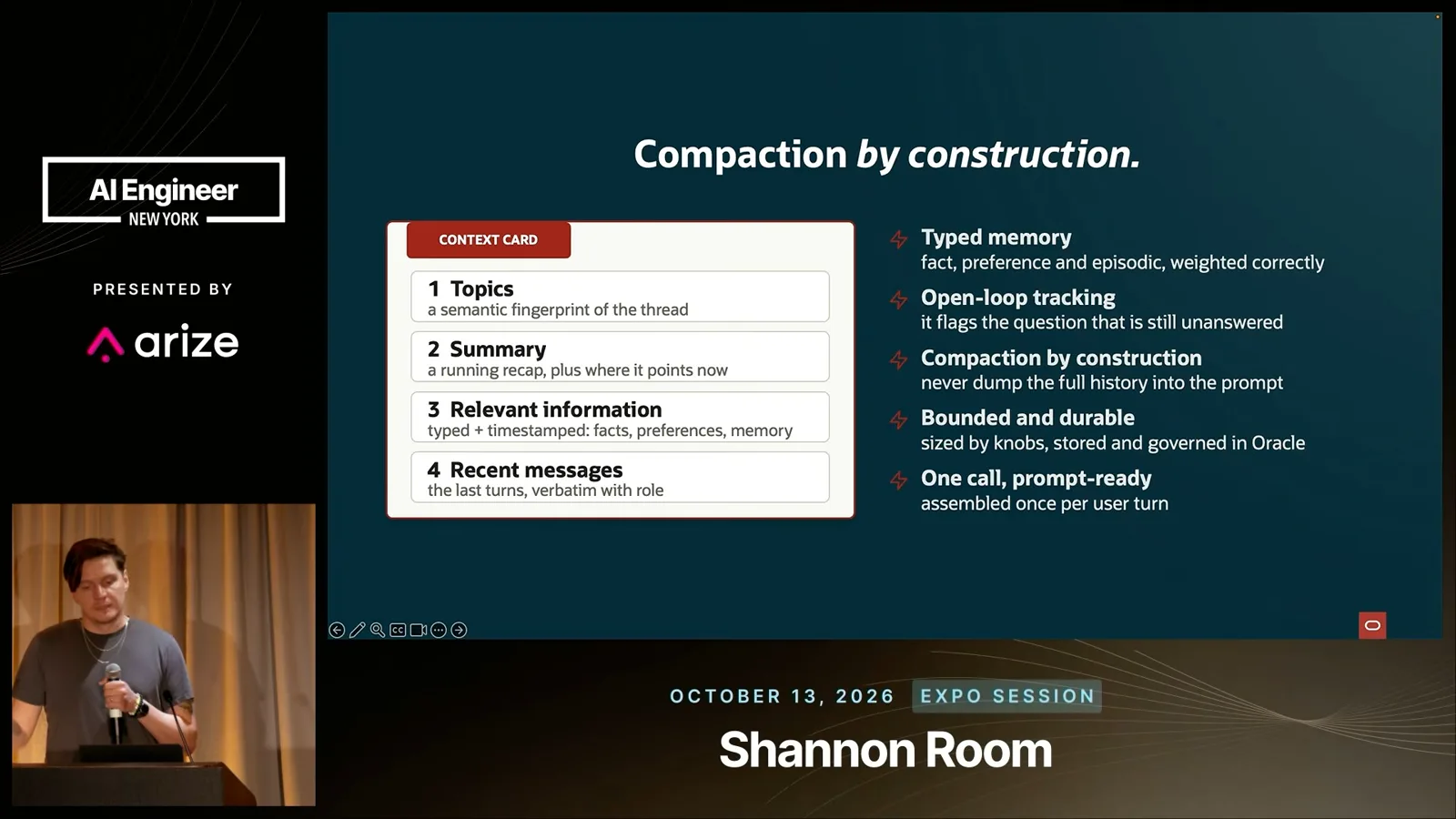 The context card