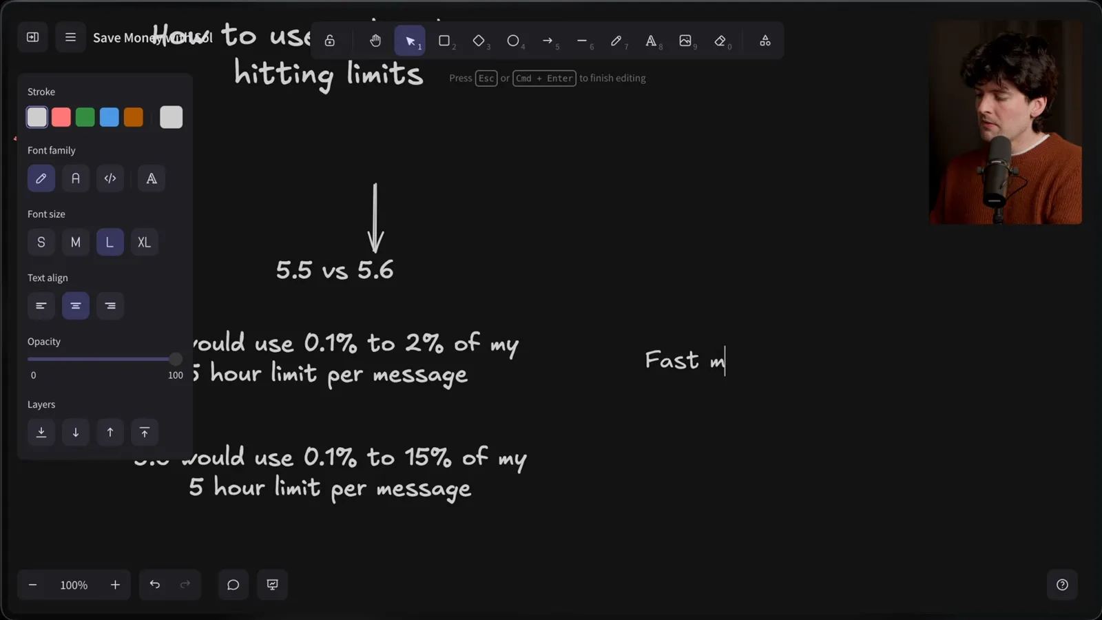 Theo’s usage comparison