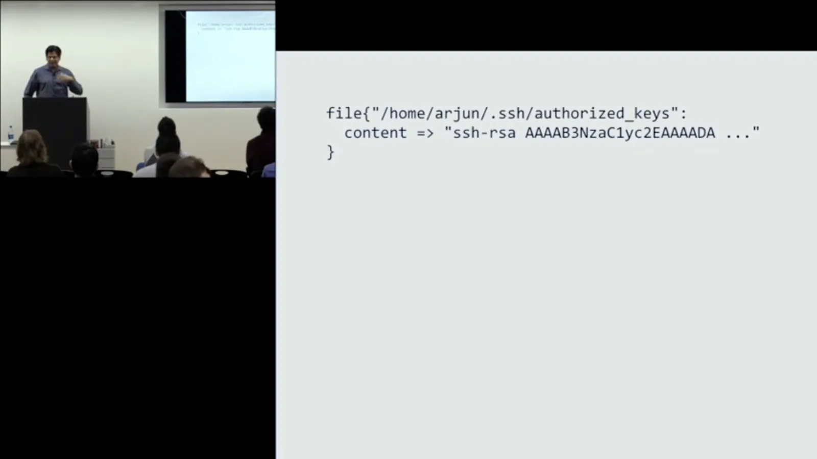 A Puppet file resource