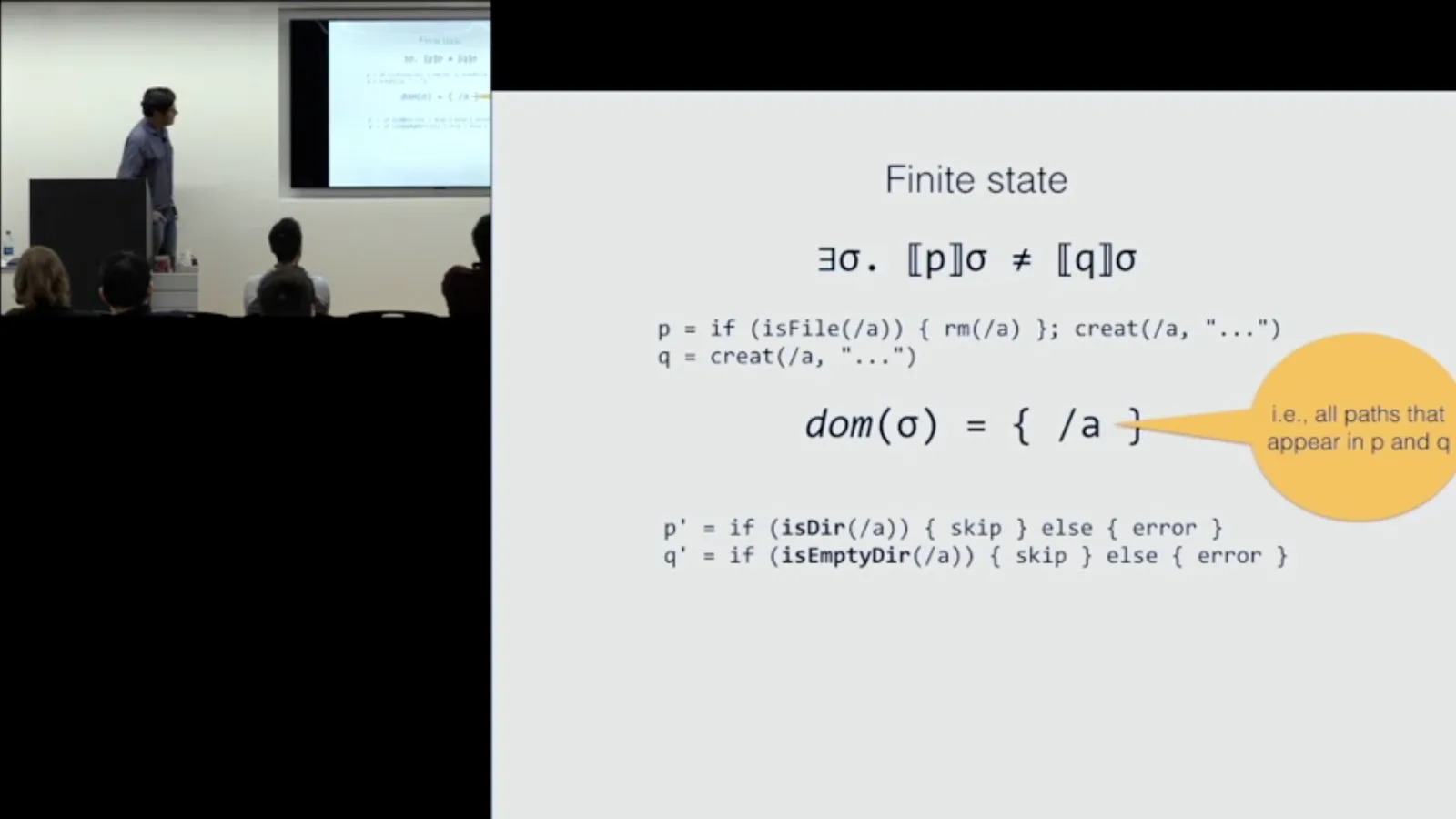 Finite-state modeling