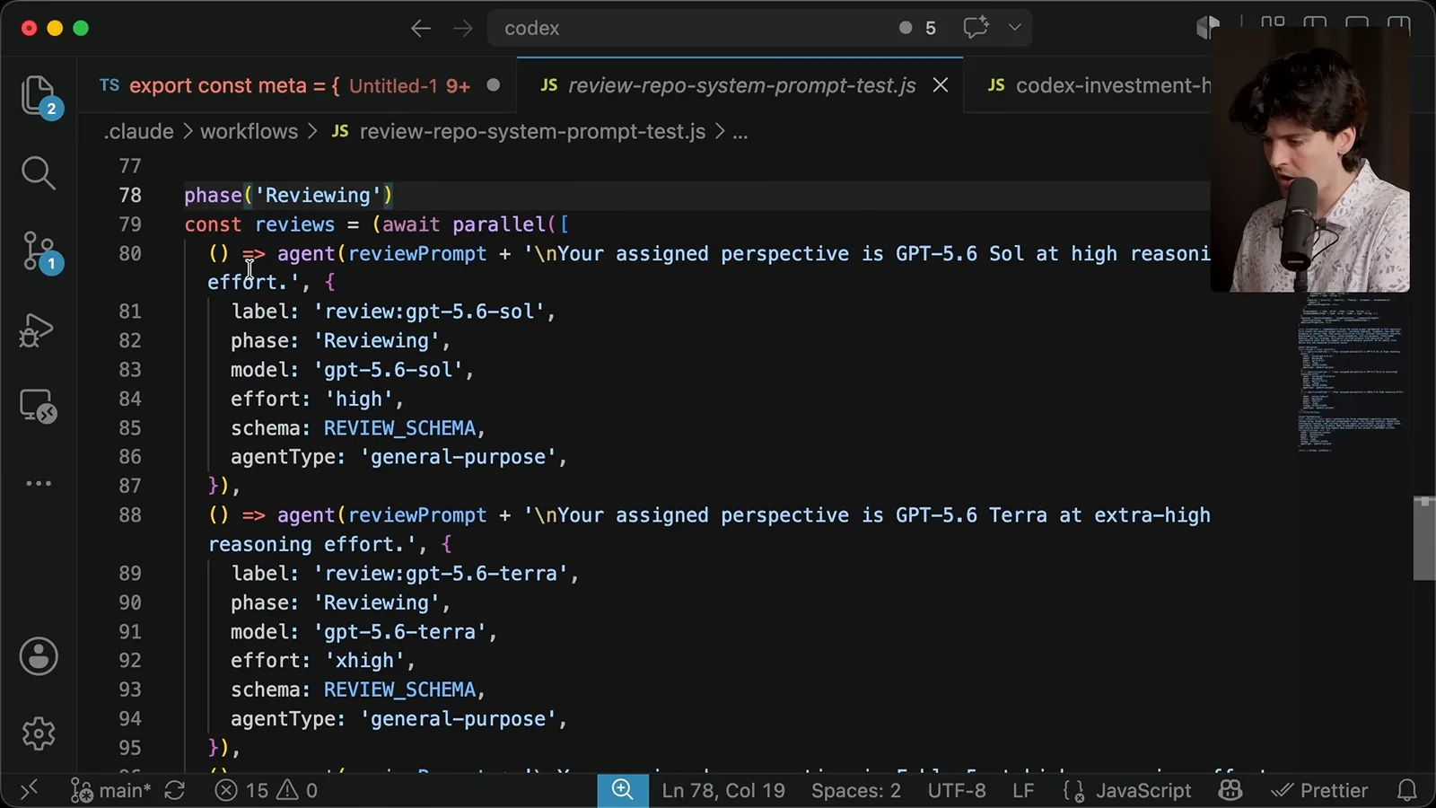 Parallel review workflow