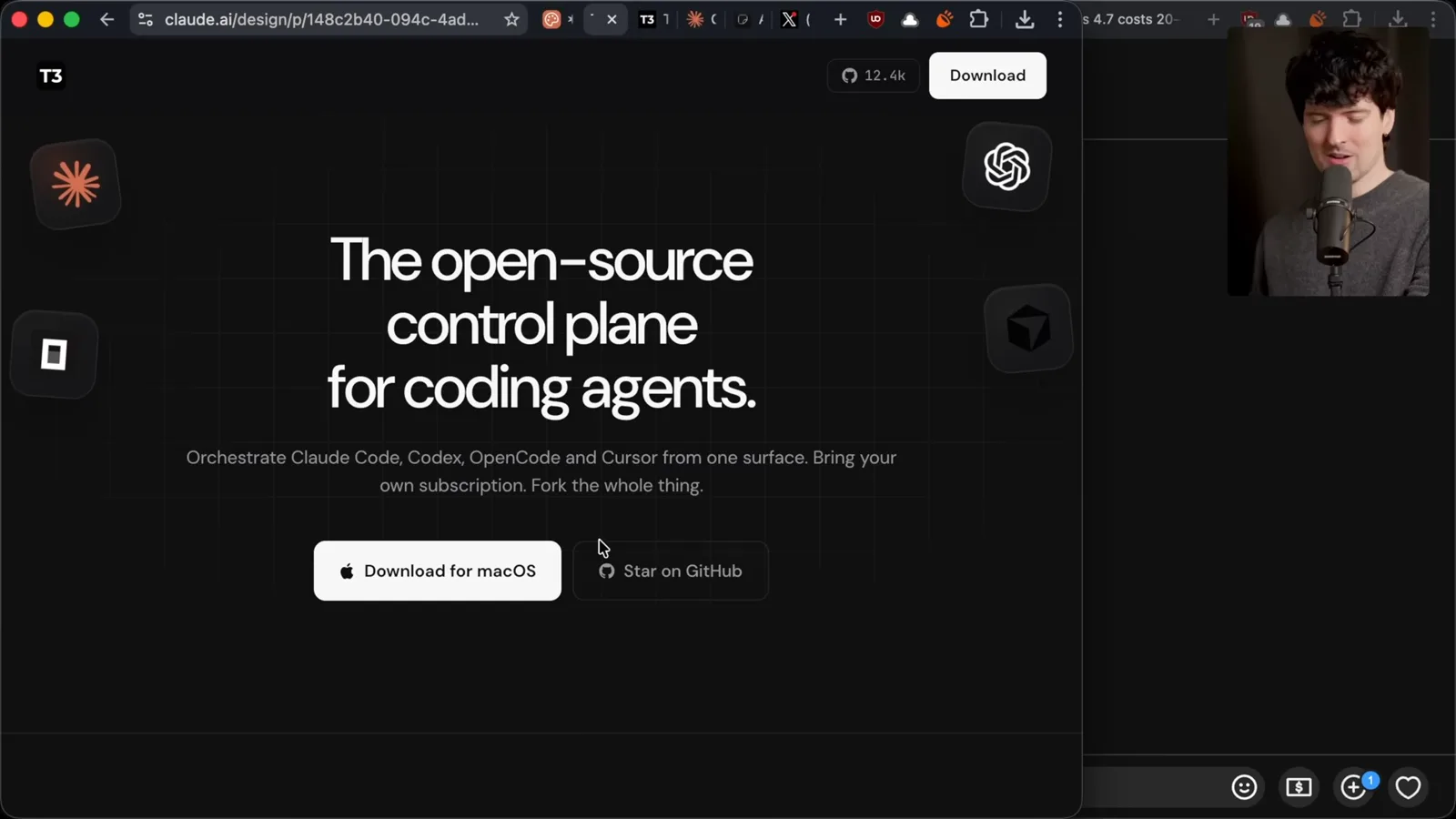 The revised landing page