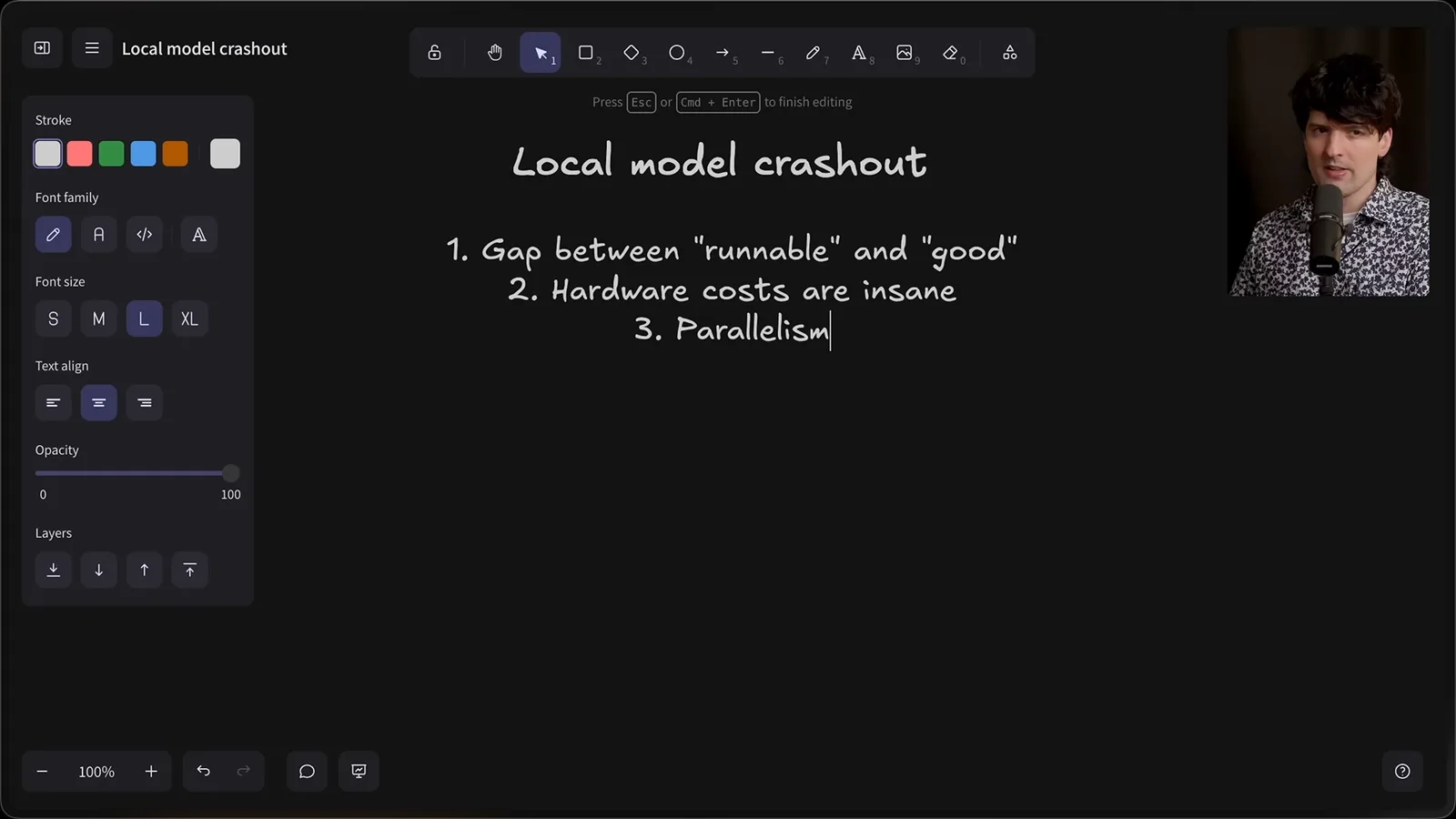 Local inference concerns
