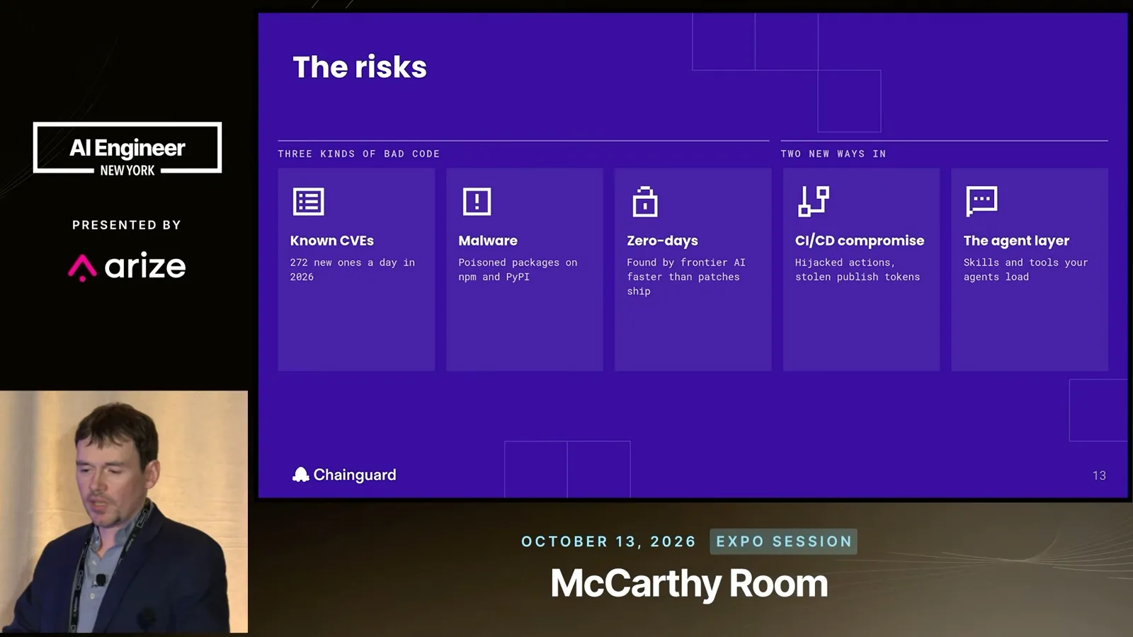 Risk categories and entry points