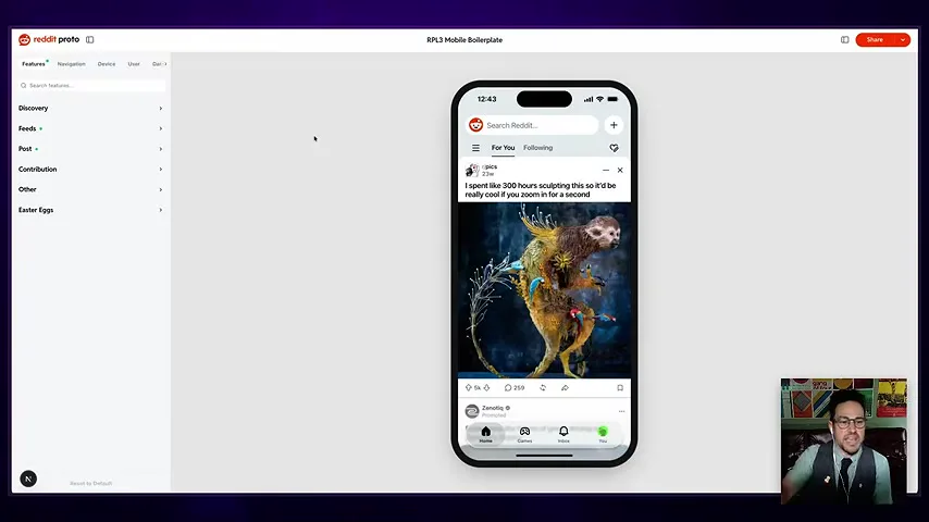Reddit Proto scaffold