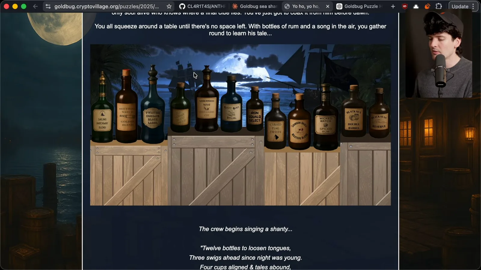 The Sea Shanty puzzle